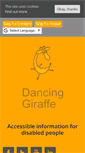 Mobile Screenshot of dancinggiraffe.com